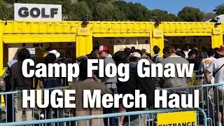 Camp Flog Gnaw Merch - HUGE Merch Haul +How I Skipped The Long Merch Line - Was Bobblehead Worth It?