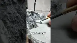 This young man made a miniature replica of nature #unique #uniqueshorts #sculpture #artwork #art