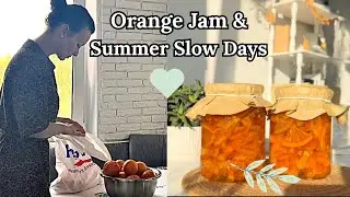 Orange Marmalade, Pet Love & Summer Home Rituals 🧡 | Slow Living Vlog
