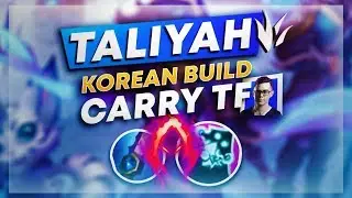 RANK 1 CARRIES TF BLADE (KOREAN TALIYAH BUILD) | League of Legends