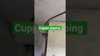 copper pipping for ac#song #shortsfeed