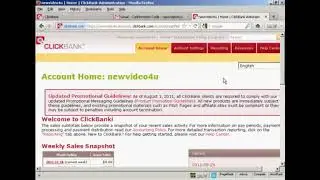 HOW TO OPEN A CLICKBANK ACCOUNT_WITH YOUR MOBILE DEVICES