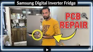 Samsung Digital Inverter Fridge PCB Repair | Fridge Cooling Problem Solution | Full Repair #fridge 