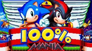 I 100%'d Sonic Mania As...Shadow?