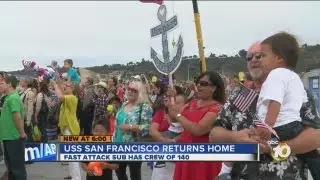 USS San Francisco returns home to San Diego