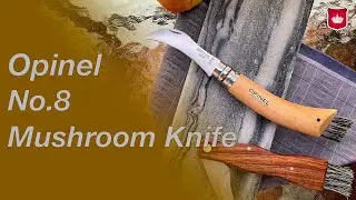 Opinel No.8 Mushroom Knife -  Francuski N&oacute;ż na grzyby + Kayoba