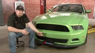 Mustang STO N SHO License Plate Bracket 2013-2014 Installation