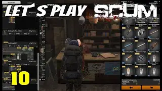 SCUM - 2025 V1.2 Händler besuch, endlich knete! und spontan ein Traktor der fährt.!