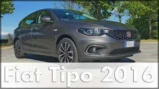 Fiat Tipo 2016 five-door 1.4 litre turbocharged petrol engine | Test Drive | Review | Car | English