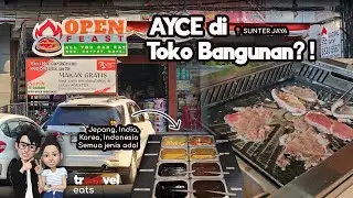 OPENFEAST Restaurant Sunter | Eat AYCE until you're confused about the concept! The important thi...