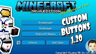 Вы можете создать собственные кнопки меню в Minecraft 1.20