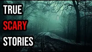 TRUE Scary Stories For a Rainy Cold Night | 4K FIREPLACE VIDEO | Scary Stories For Sleeping | #45