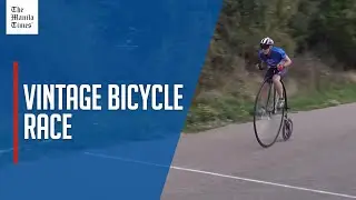 Davies races to third British Penny Farthing Championship title