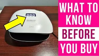 Review: SUNUV SUN4 48W LED UV Light Nails Lamp