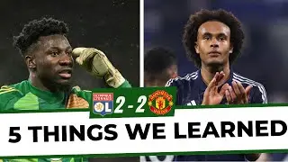 Lyon 2-2 Man Utd: Tactical Breakdown & Key Talking Points | Europa League Analysis