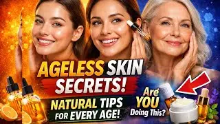 Youthful & Ageless Skin Secrets: Natural Tips to Prevent Wrinkles at Every Age