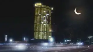 Geniale Light-Show &uuml;ber 41 Stockwerke