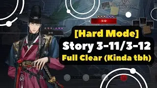 [Hard Mode] Story 3-12 Full Clear || Zerowake GATES