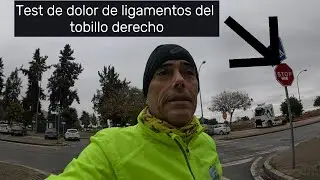 TEST DE DOLOR LIGAMENTOS TOBILLO DERECHO. DECEPCIONADO!!!