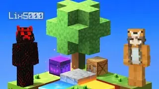 Ficamos presos em uma ilha no Minecraft 😱
