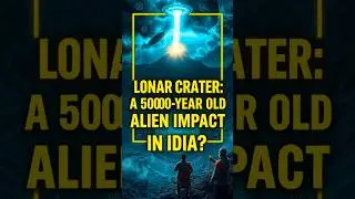 Lonar Crater:50000 Year-Old Alien Impact in India?|#shorts #LonarCrater #AlienMystery #IndianHistory