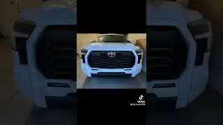 2022 TOYOTA TUNDRA Grill Mesh And Vinyl Wrap Install