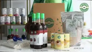 Jasmine Fruit Bubble Tea Recipe | The Tea Planet | Fruit Bubble Tea Series