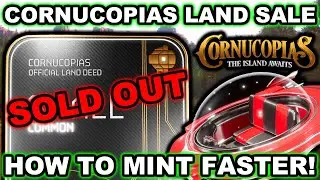 Cornucopias Land Sale SOLD OUT! How To Buy Directly From Website FAST! Cardano NFT Breakdown! #cnft
