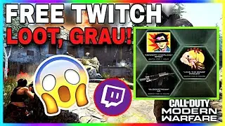 *БЕСПЛАТНЫЕ* ПРЕДМЕТЫ TWITCH DROPS в MODERN WARFARE! GRAU 5.56 BLOODSTREAM VARIANT, ЭМБЛЕМА И СПРЕЙ (COD MW)