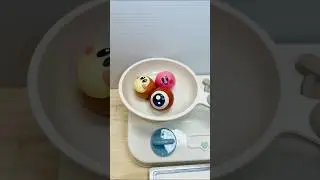 【粘土&times;コマ撮り】カービィ串団子クッキング⁉︎ Kirby Dango Cooking?! 🍡🔥