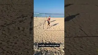 Low balls / Drop shots in Beach Tennis needs to be trained at. Don't avoid them!