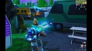 Fortbyte #14 Location: Found Within An RV Park - Fortnite Season 9 Week 6