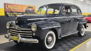 Ford Deluxe 1947 года, 4-дверный седан | Продаётся за 16 900 долларов