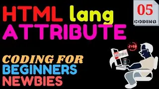 HTML lang ATTRIBUTE | CODING FOR BEGINNERS | JULSTUB