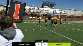 State Flag Football Tournament: Wilson County Dream Team vs Maury County Jokers