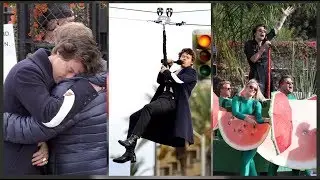 HARRY STYLES SINGING WATERMELON SUGAR, KIWI & MORE ON STREETS OF LA (November 20)