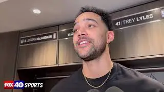 Trey Lyles discusses Kings 138-133 win over Grizzlies, earning a third straight victory