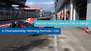 Red Bull Racing uses NX CAD to design a championship winning Formula 1 car