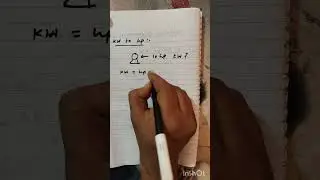 HP to KW & KW to HP Conversion 