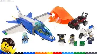 🔄 LEGO City Sky Police Parachute Arrest review! 60208 re upload