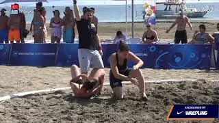 Round 2 Women's BW - +70 kg: A. AKCİN (TUR) v. A. PITSIAVA (GRE)