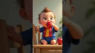 Baby eating apple #babymukbangeating #babyfood #cute #eating #cutebabyeating #cutebaby #mukbang