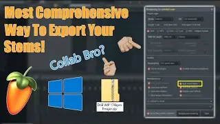 Export & Import Stems in FL Studio