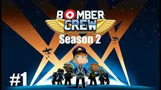 RAF Lancaster Bomber - Bombing German Ammo Dumps - Bomber Crew