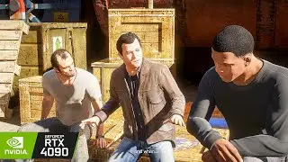 GTA 5 NaturalVision Enhanced 4K DLSS 4 RTX Gameplay Showcase