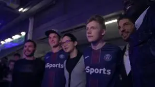 Agge, Yellowstar & DaXe at the ESWC 2016 PGW for PSG Esports