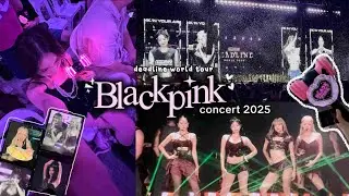BLACKPINK CONCERT🖤💗ᯓ★: deadline world tour 2025 in BANGKOK | ĐI CONCERT MỘT MÌNH gặp mấy chị iu ᯓᡣ𐭩
