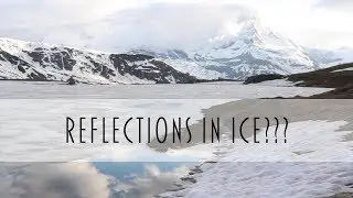 Landscape Photography. Zermatt, Switzerland. Ice on the Stellisee.