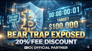 Bear Trap Alert: Bitcoin's Real Move Coming #OKX Sign Up Bonus