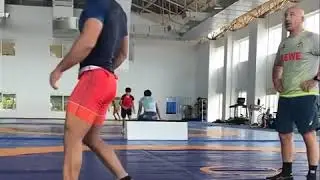 Bajrang punia training. 1